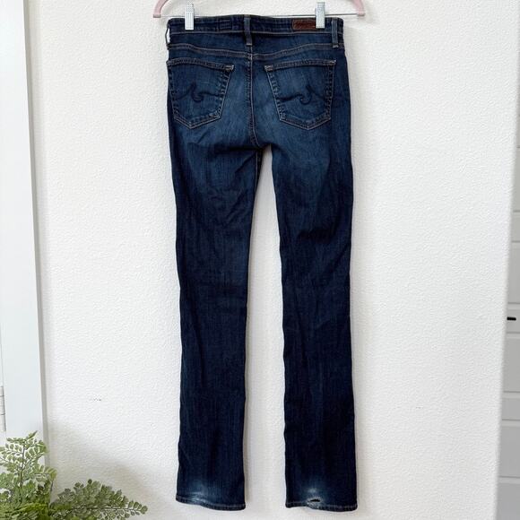AG Adriano Goldschmied The Alexa Jeans Mid Rise Bootcut Dark Wash USA Made 27 - Picture 5 of 6